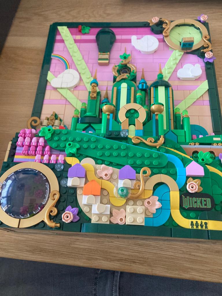 Lego wicked Emerald City muurkunst 75685, Ophalen of Verzenden, Zo goed als nieuw, Inclusief doos, Lego