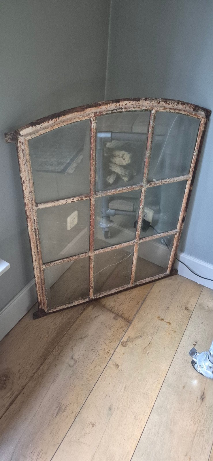 Oud raam stalraam, Doe-het-zelf en Verbouw, Glas en Ramen, Ophalen, Gebruikt, Minder dan 80 cm, Minder dan 80 cm
