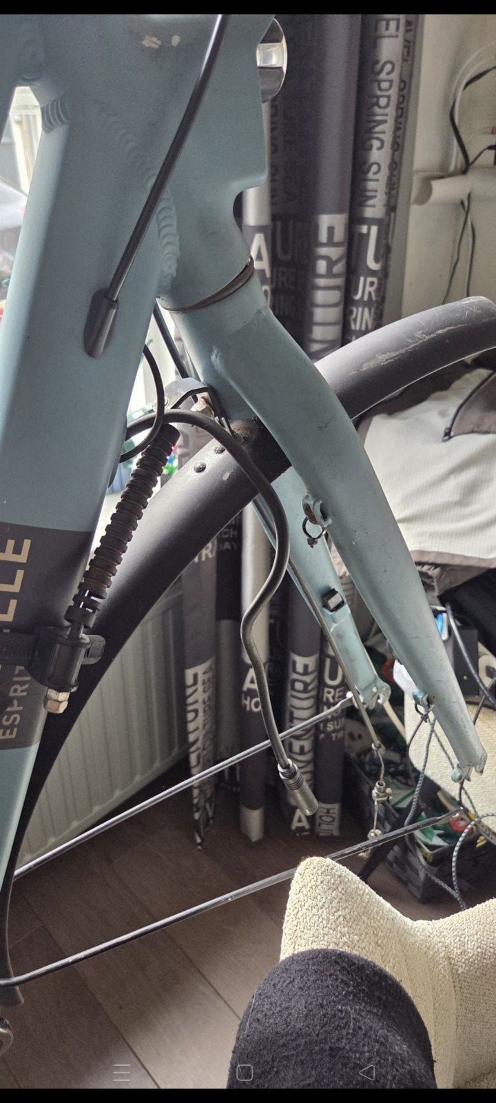 Gezocht Voorvork Gazelle Esprit Elektrische Fiets 54 cm, Ophalen of Verzenden