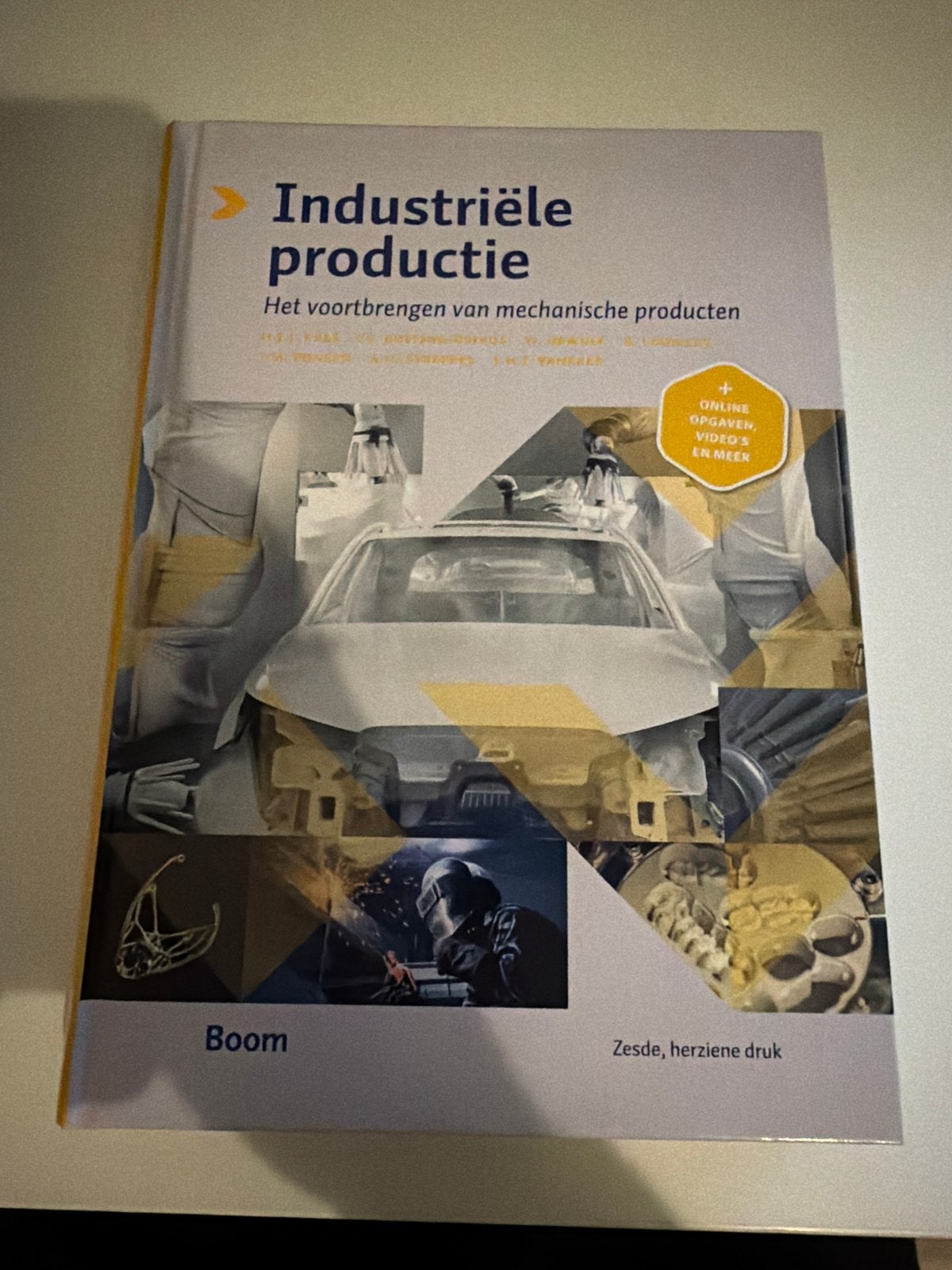 Industriële productie: Het voortbrengen van mechanische prod, Boeken, Techniek, Ophalen of Verzenden, Zo goed als nieuw, Werktuigbouwkunde