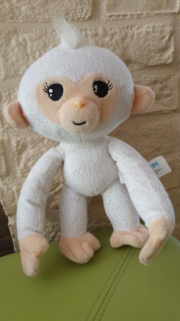 Fingerlings knuffelaap. Met geluid., Ophalen of Verzenden, Zo goed als nieuw, Overige typen
