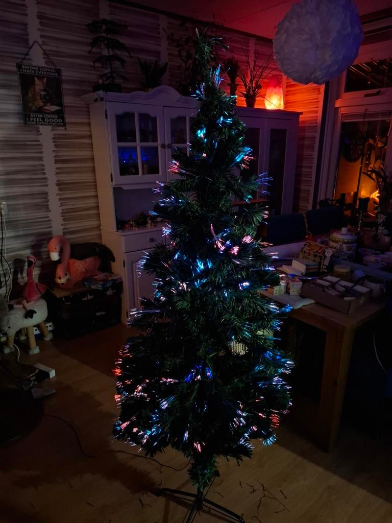Kerstboom, Ophalen of Verzenden, Zo goed als nieuw