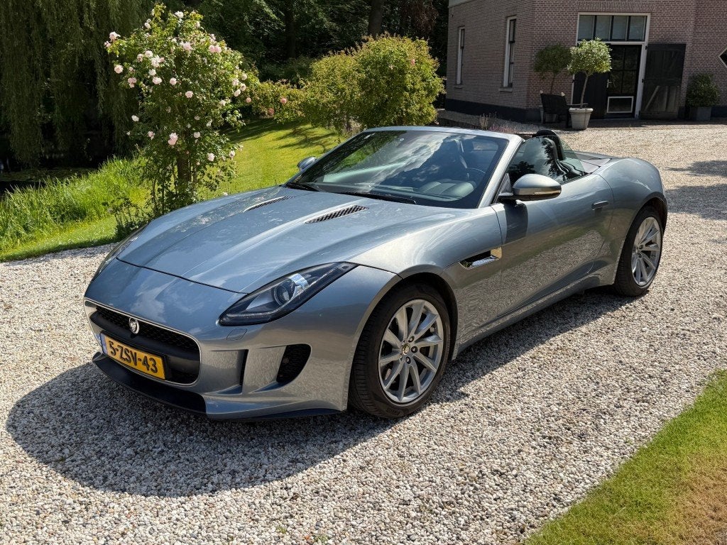Jaguar F-TYPE 3.0 V6 Convertible Supercharged NL-auto #TIJDL, Auto's, Automaat, Achterwielaandrijving, 2995 cc, Cabriolet