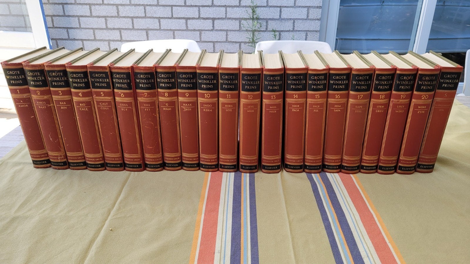 Grote Winkler Prins Encyclopedie - Complete Serie (20 delen), Boeken, Encyclopedieën, Complete serie, Algemeen, Ophalen, Gelezen