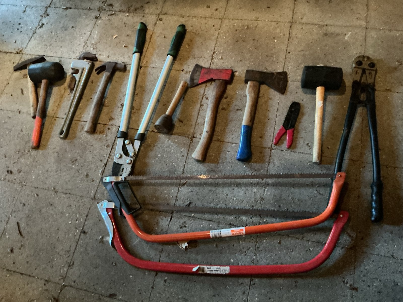 Partij hand-/tuingereedschap - Ideaal voor hobbyist., Ophalen of Verzenden, Gebruikt, Overige soorten