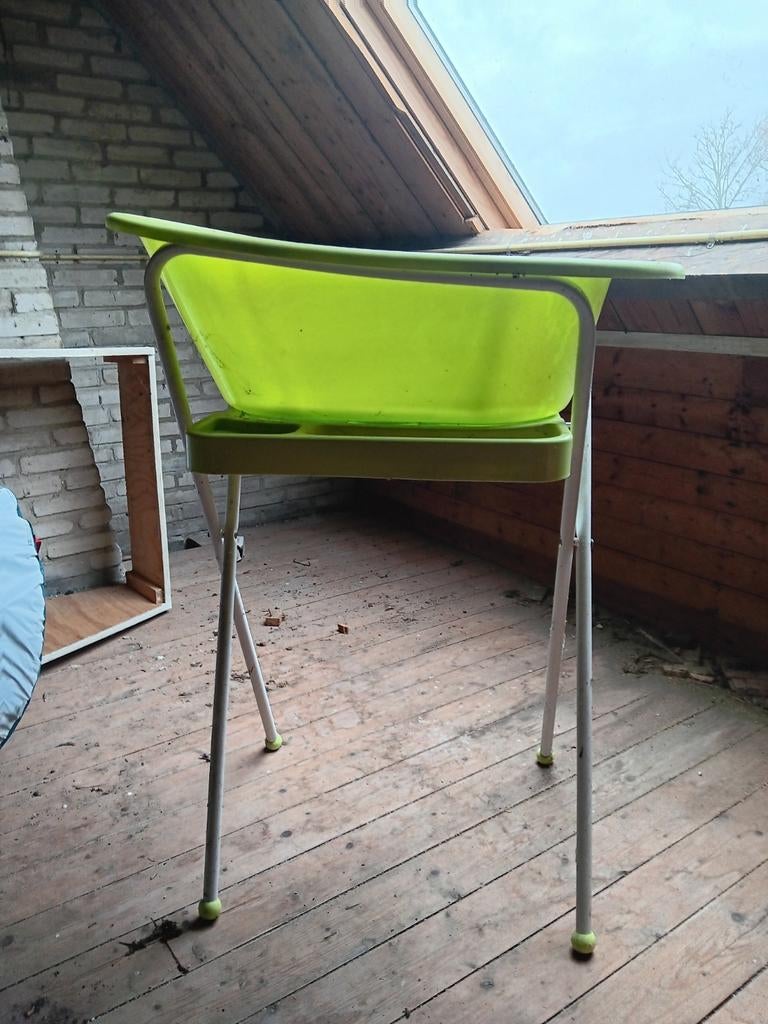 Wastijl babybadje met standaard - Zo goed als nieuw, Ophalen of Verzenden, Zo goed als nieuw, Badje, Overige merken
