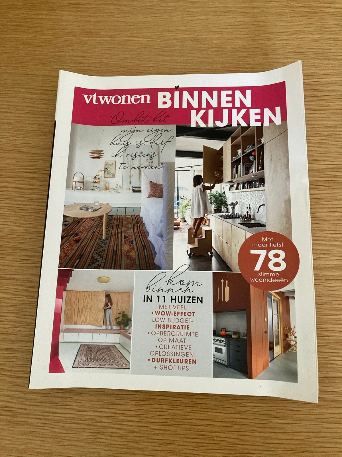 Vtwonen Binnen Kijken - Inspiratie voor je interieur, Ophalen of Verzenden, Zo goed als nieuw, Interieur en Design