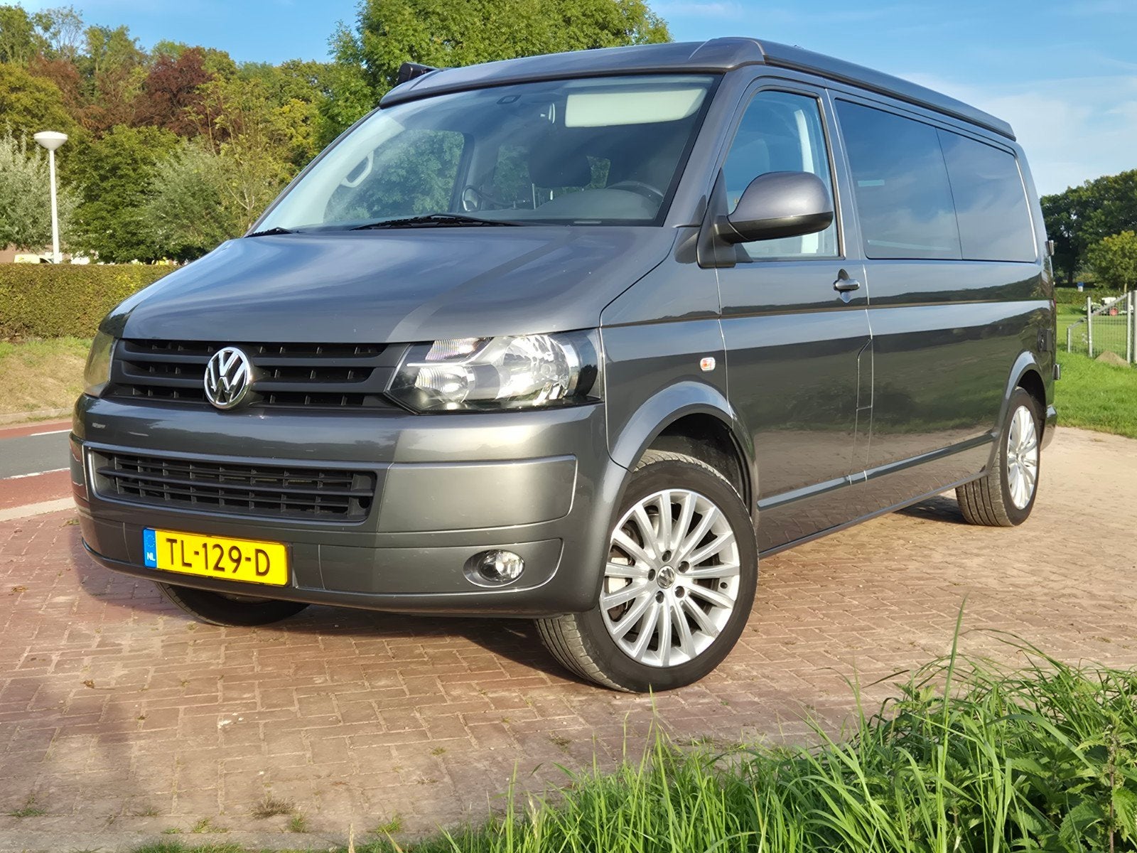 VW Transporter 2011 T5 LWB 4WD Auto Camper, Automaat, Buscamper of Camperbus, Volkswagen, Bestuurdersdeur