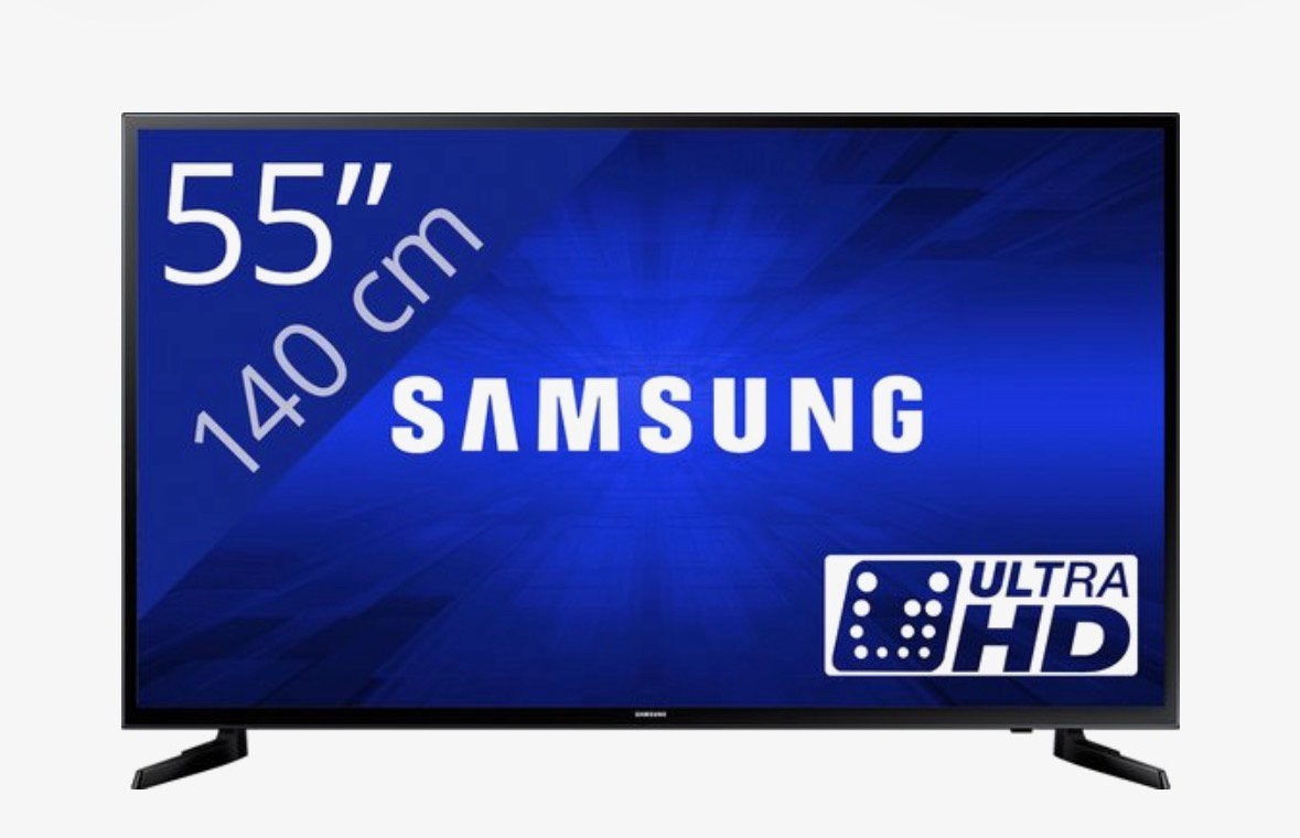 Samsung UE55JU6000 tv bijna voor niets incl Vogels ophangset, Ophalen, Gebruikt