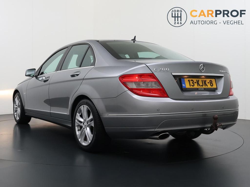 Mercedes-Benz C-klasse 200 K Elegance Trekhaak | LMV | Autom, Automaat, Zwart, 4 cilinders, 184 pk