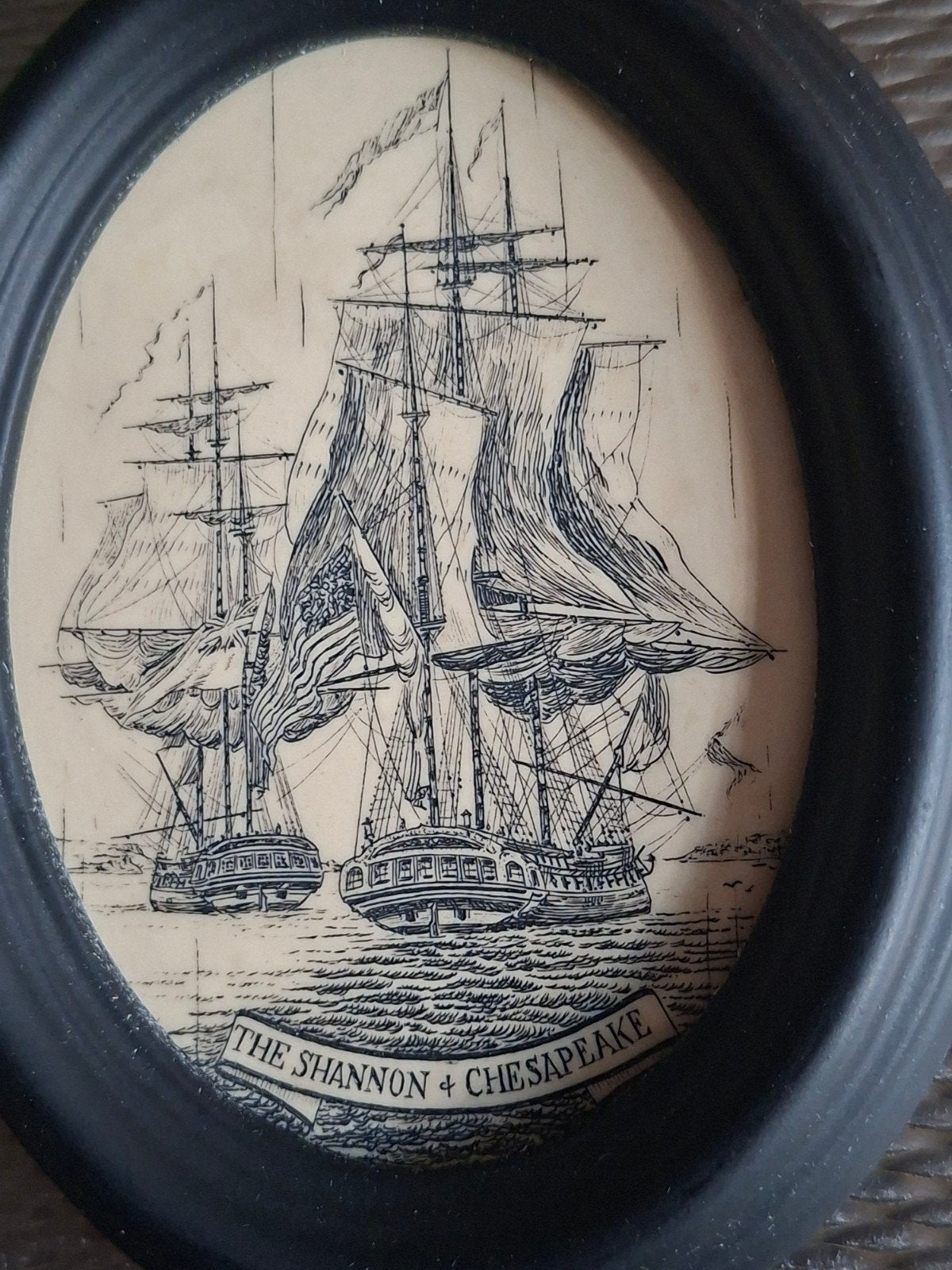 Gegraveerde schelpen (scrimshaw), Ophalen of Verzenden