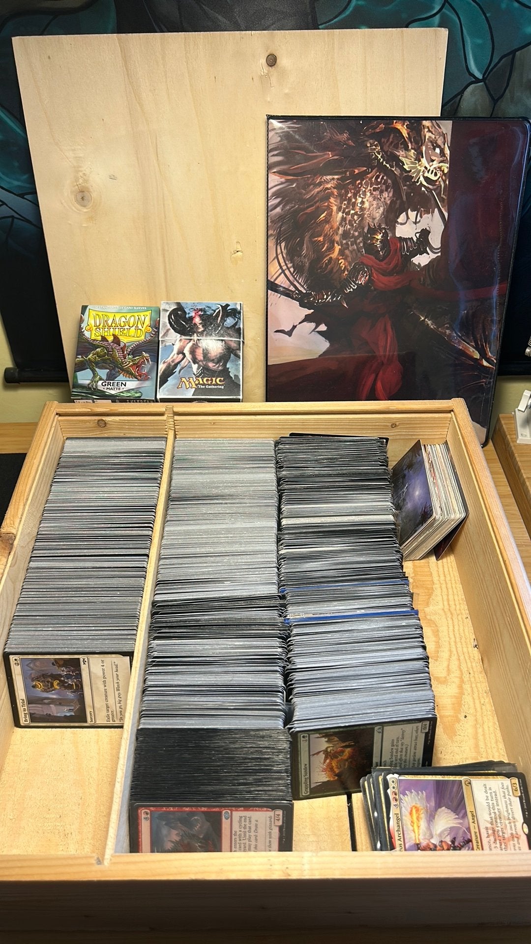 Grote magic the gathering kaarten verzameling, Ophalen, Zo goed als nieuw, Meerdere kaarten, Foil