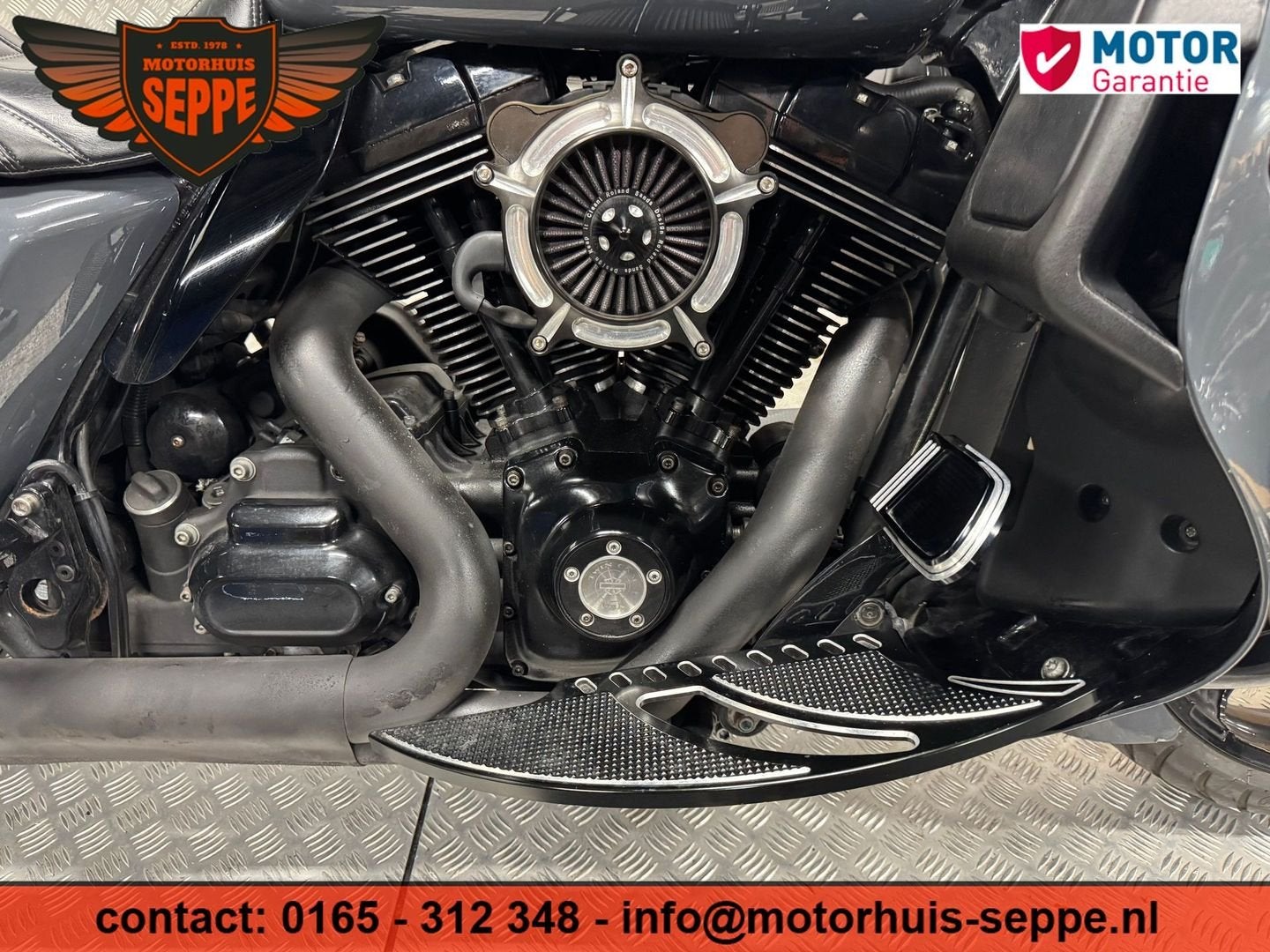 HARLEY-DAVIDSON Streetglide 2015 Gunship gray, 2 cilinders, 1690 cc, HARLEY-DAVIDSON, Motorrijbewijs A