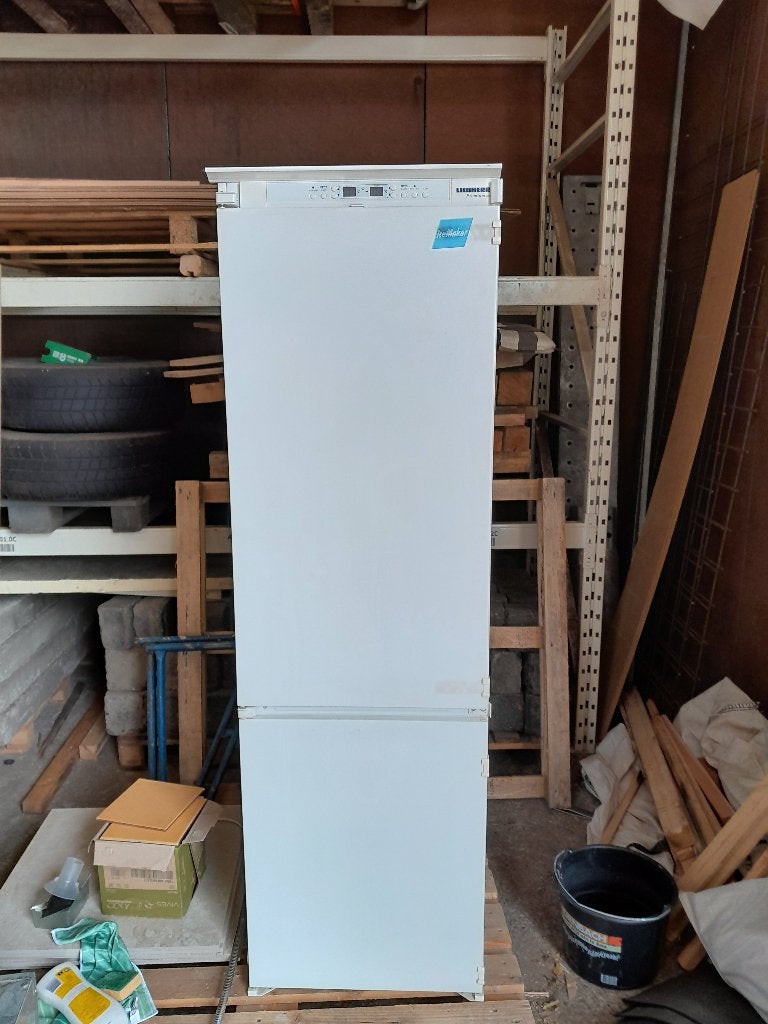Liebherr inbouw  koel vriescombinatie, Ophalen, Gebruikt, 200 liter of meer, Met aparte vriezer
