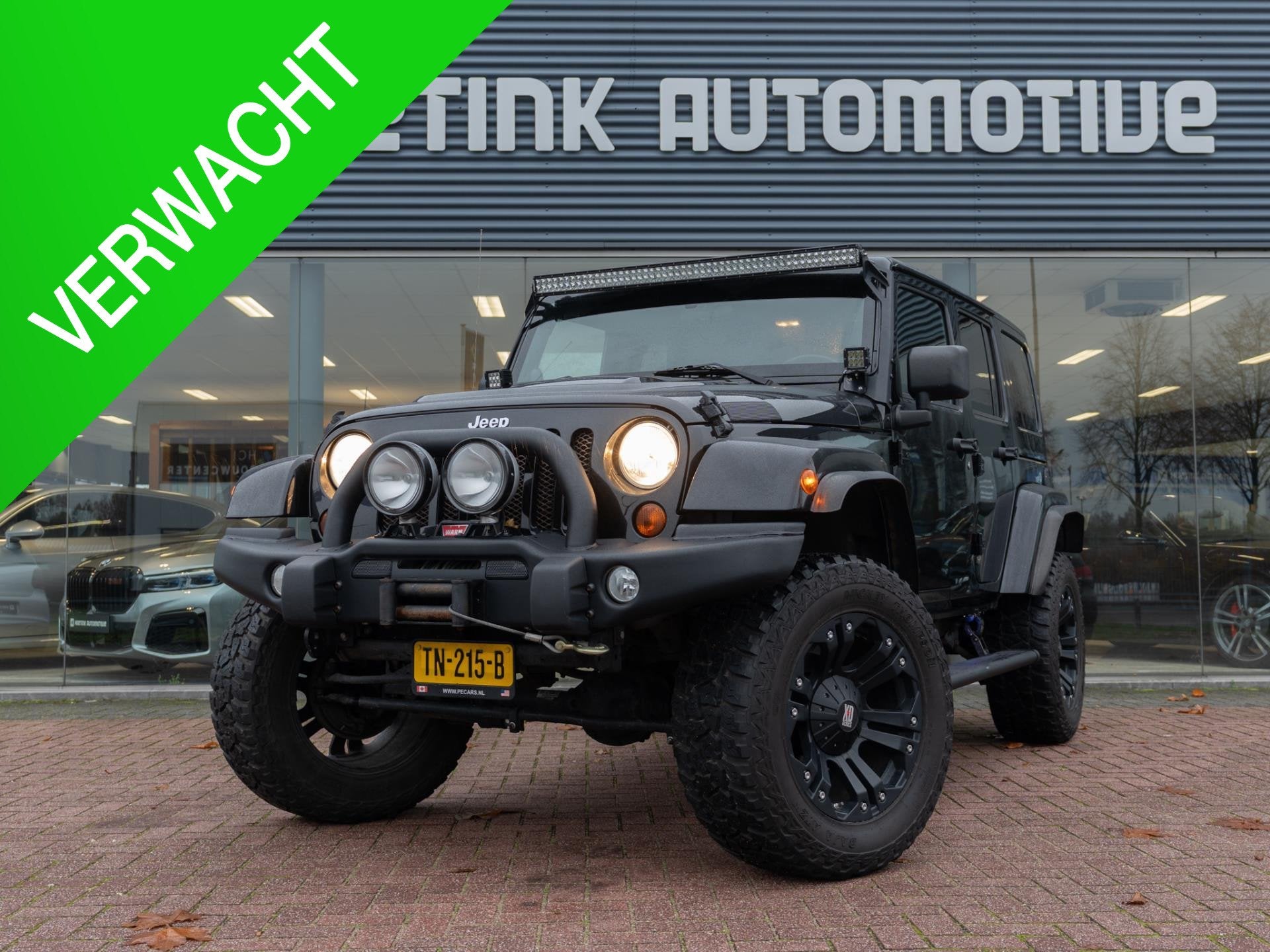 Jeep Wrangler Unlimited 3.6 Sahara | Cruise | Side step | Li, Automaat, Euro 5, Stof, Gebruikt
