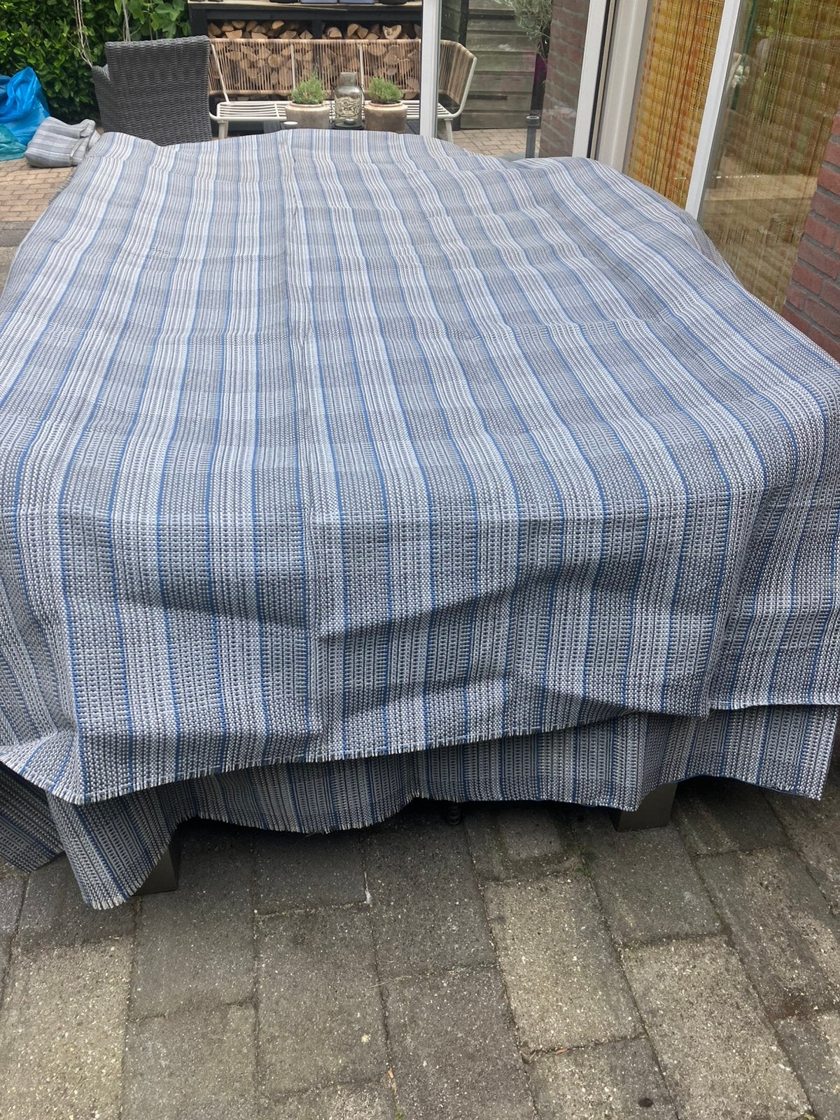 Tenttapijt 5,50x 2.20M, Ophalen of Verzenden, Gebruikt