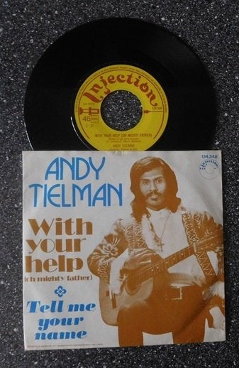 Andy Tielman - with your help (NL 1972) (vanaf € 2,50), Verzenden, 7 inch, Single, Zo goed als nieuw