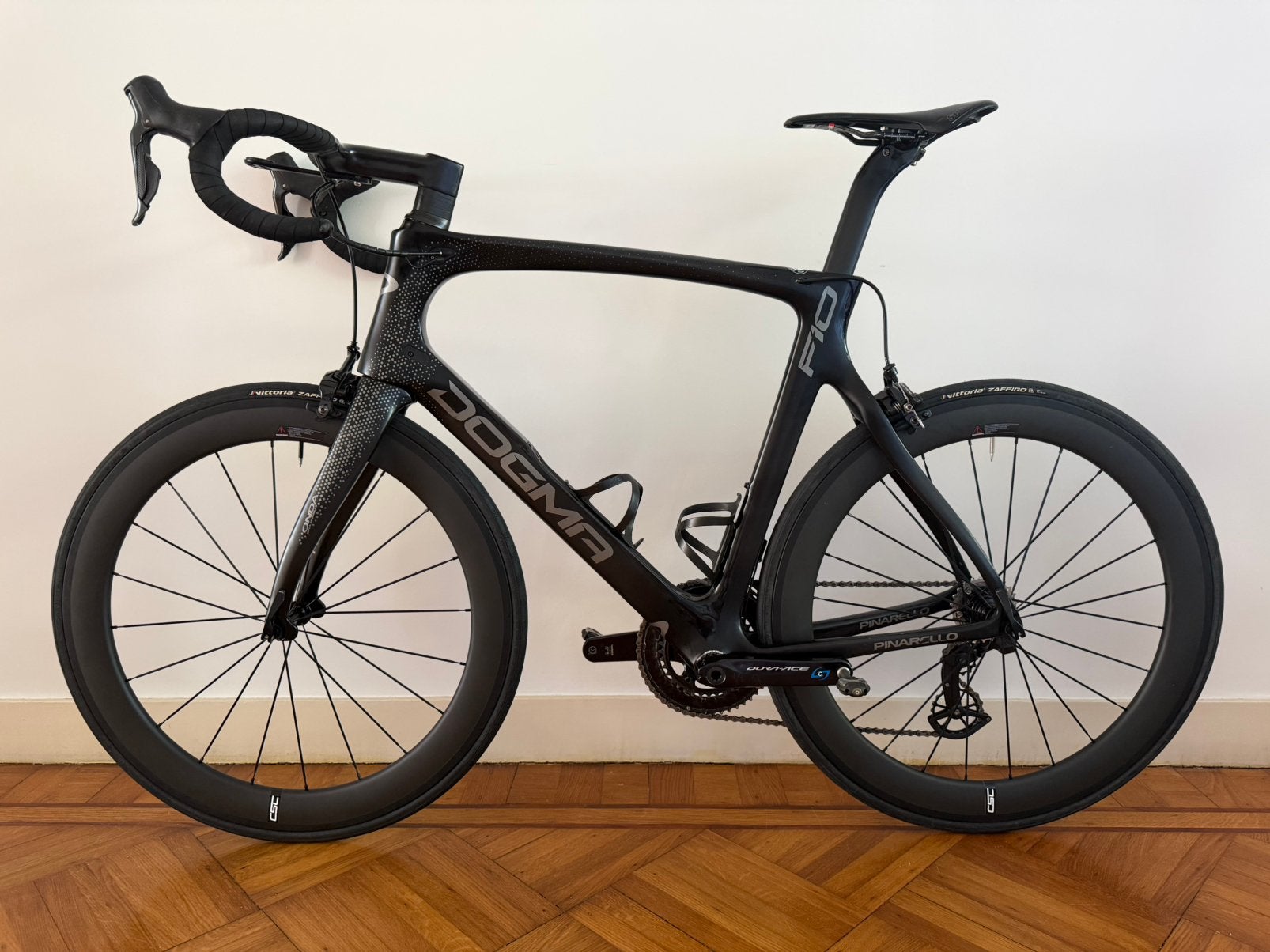 Pinarello Dogma F10 Carbon Dura Ace Powermeter - Nieuwstaat!, 28 inch, Carbon, Zo goed als nieuw, 57 tot 61 cm