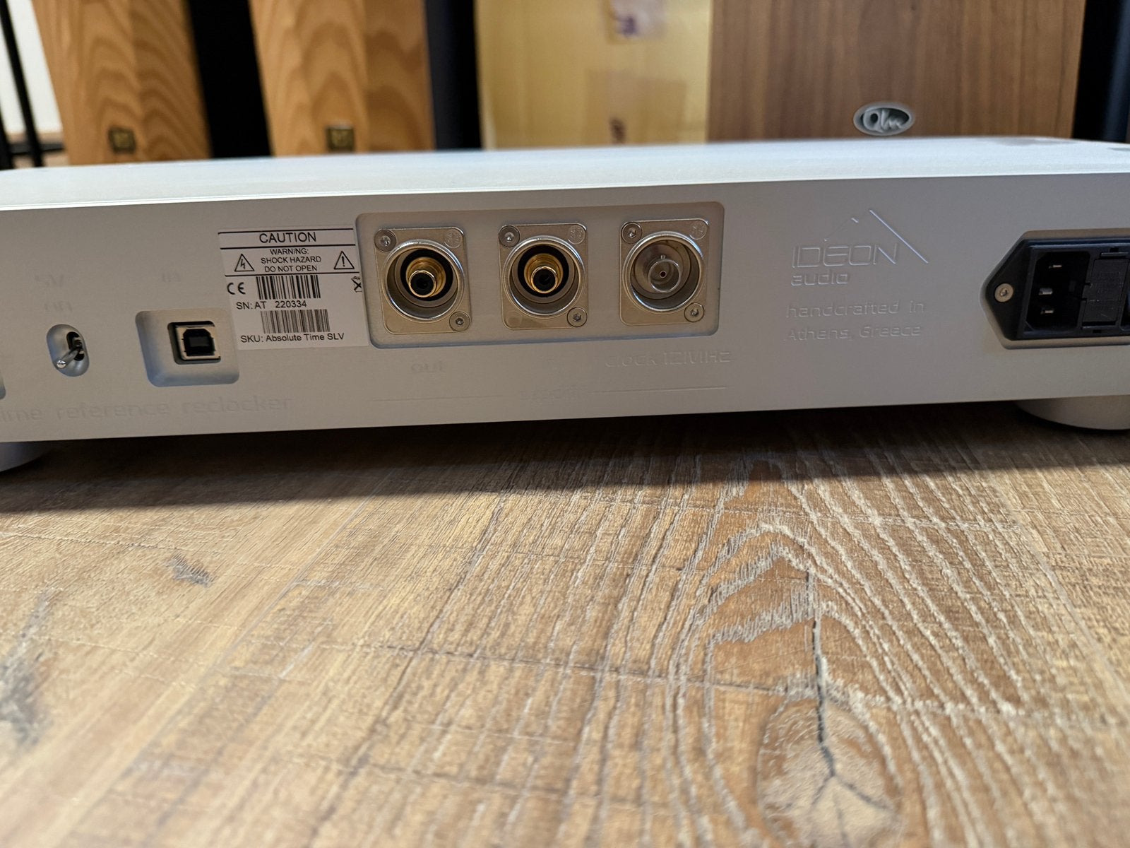 Ideon Absolute Time reclocker, Lasonidi 37 Athene Griekenland, Info@ideonaudio.com, Ophalen of Verzenden, Zo goed als nieuw