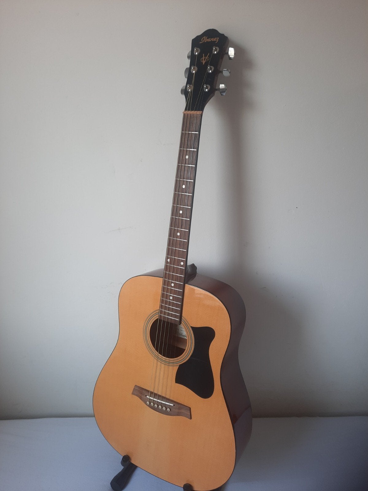 Ibanez semi-akoestische western Lichtspelend met hoes, Muziek en Instrumenten, Ophalen, Zo goed als nieuw, Western- of Steelstringgitaar
