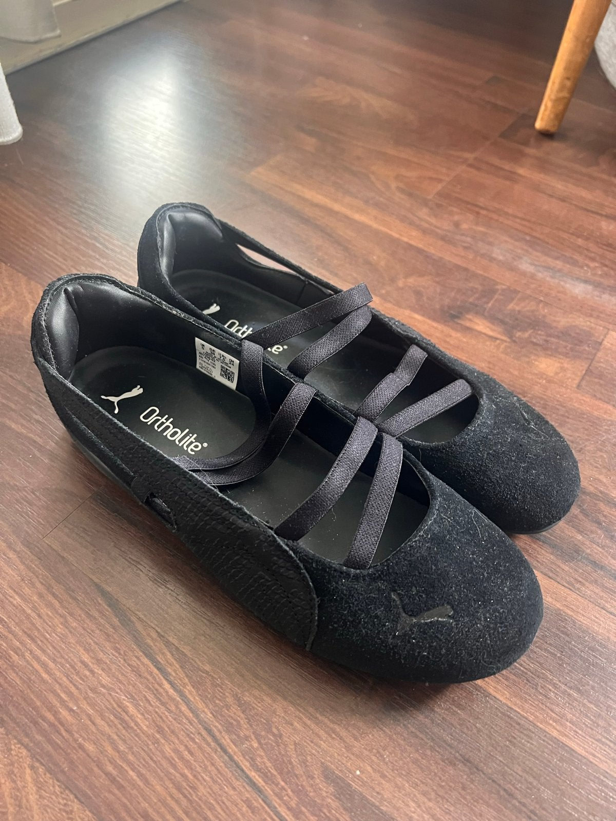 Puma Ortholite Ballerina's - Maat 38, Zwart, Gedragen, Ballerina's, Ophalen of Verzenden