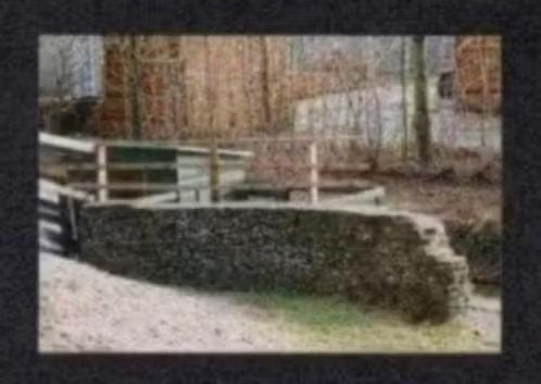Foto Numansdorp Molenrestant Landzicht Jaren 90., 1980 tot heden, Foto, Ophalen of Verzenden, Zo goed als nieuw