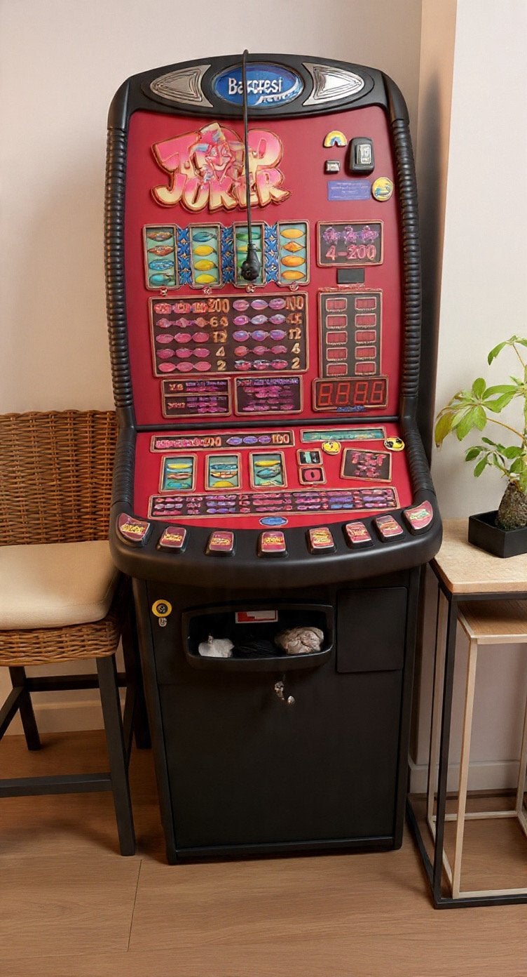 Barcrest Mystery Jokers 1000-punt gokkast, Euro, Ophalen, Gebruikt, Met sleutels