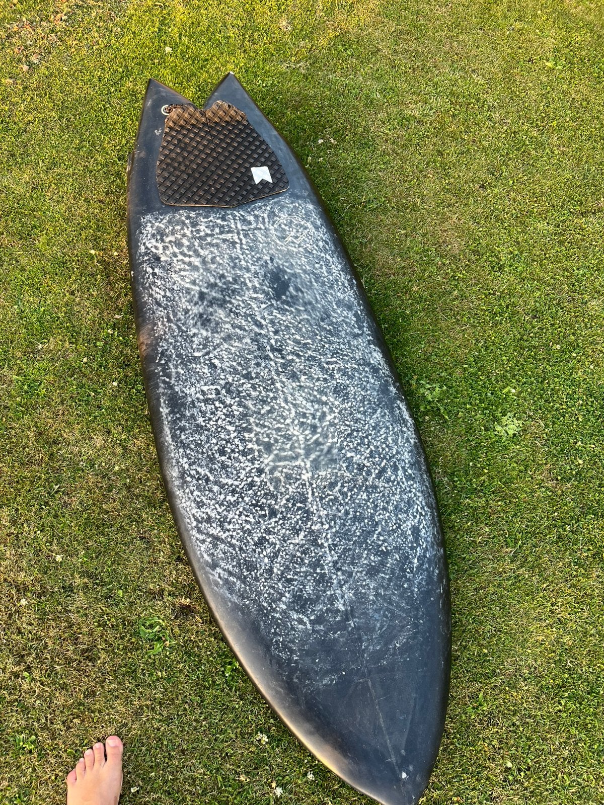 Fish surfboard 5’6, Watersport en Boten, Golfsurfen, Ophalen, Zo goed als nieuw, Fish
