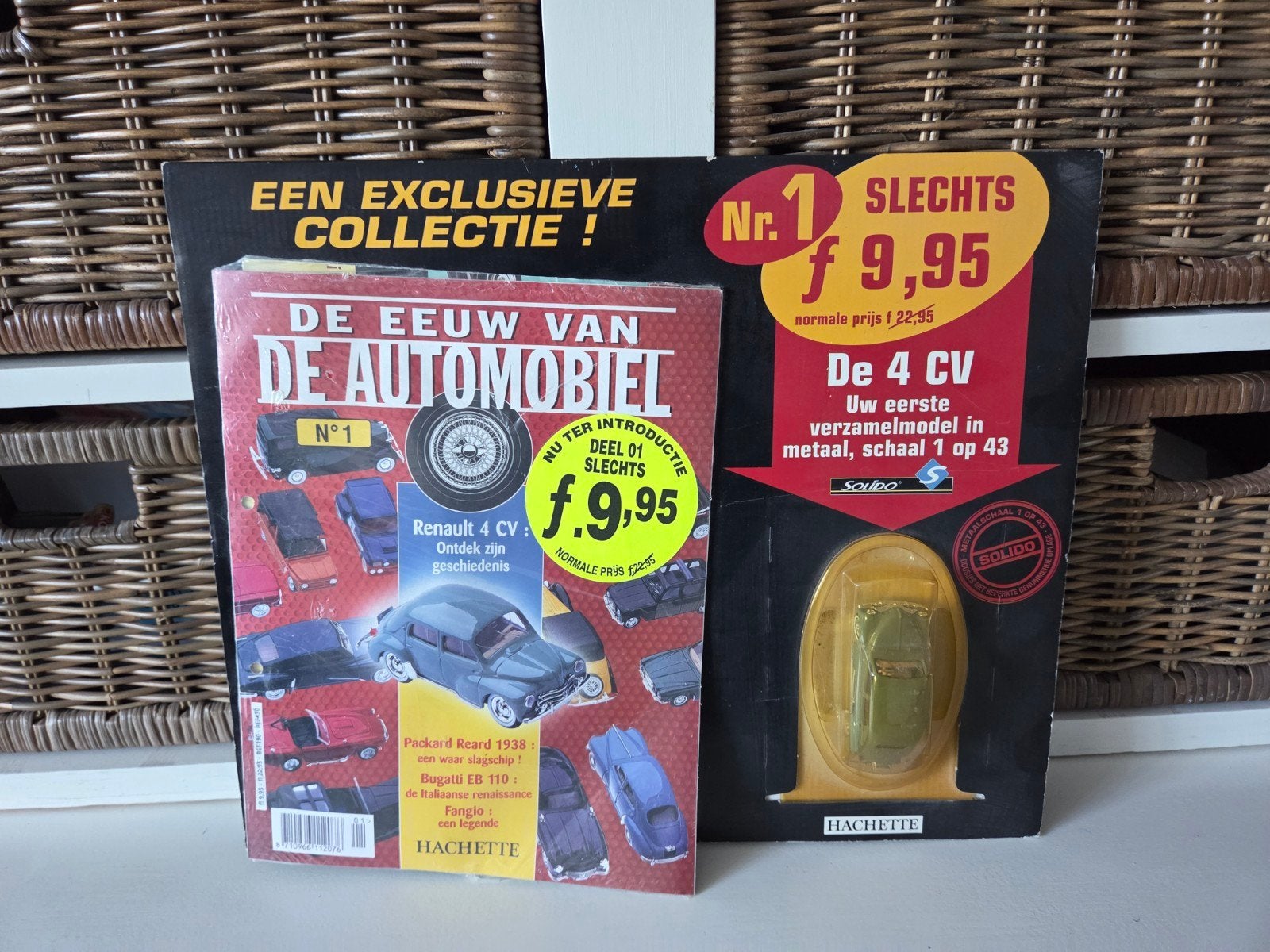 De eeuw van de automobiel - Renault 4 cv, Ophalen of Verzenden, Gebruikt, Auto, Overige merken