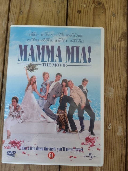 Dvd musical Mama mia, Alle leeftijden, Ophalen, Zo goed als nieuw