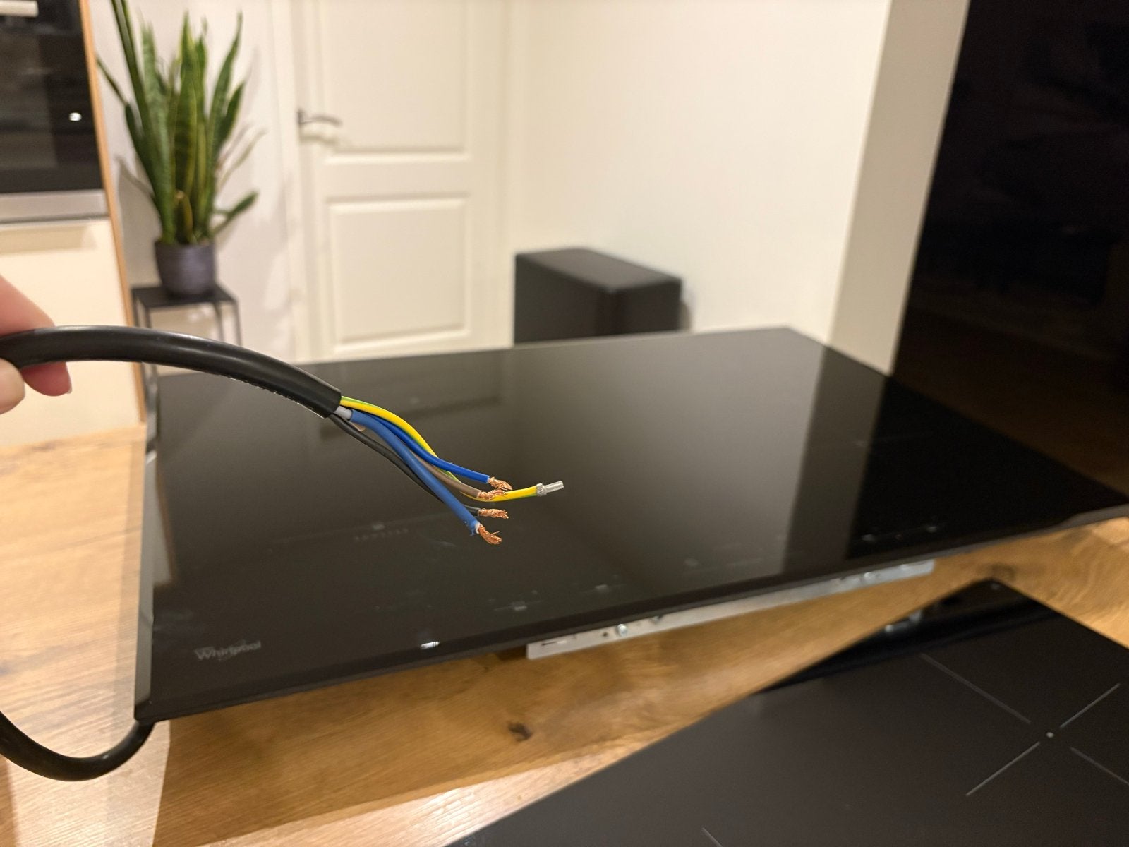 Whirlpool Inductiekookplaat - nieuw, Ophalen, 4 kookzones, Zo goed als nieuw, Inductie