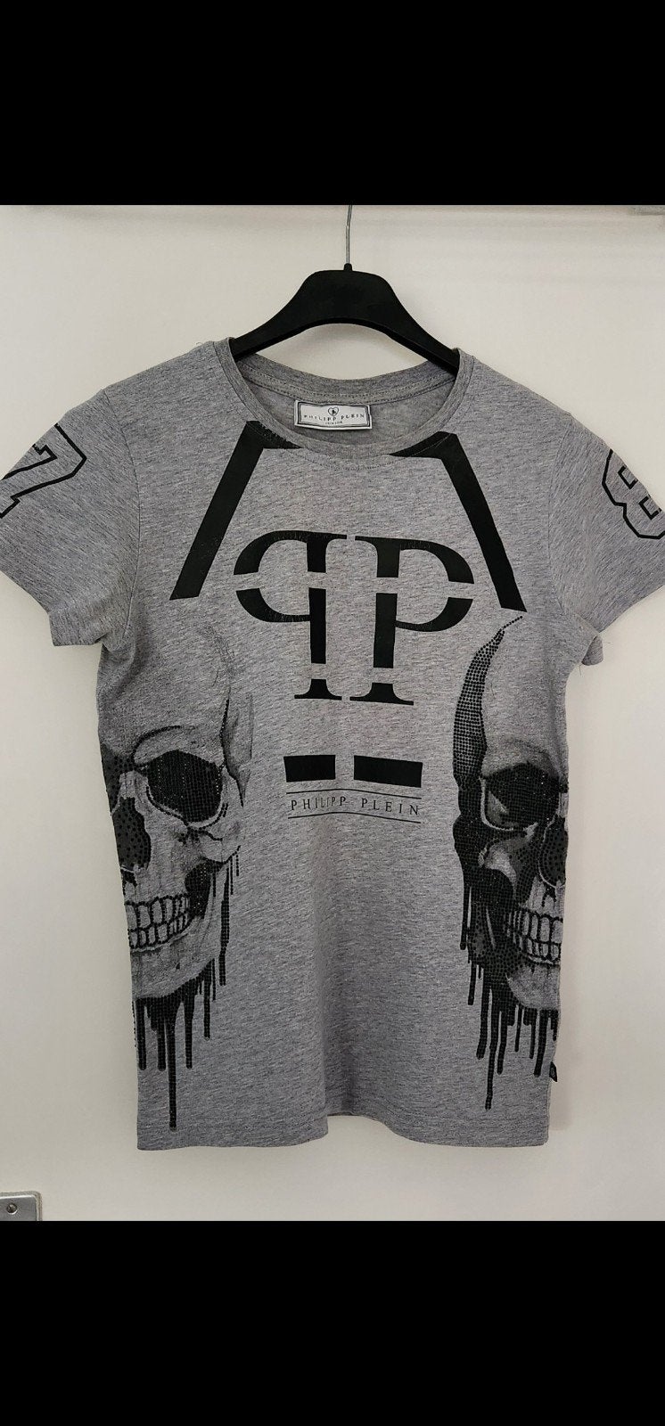 Origineel Philipp Plein T-shirt voor jongens - Grijs, Ophalen of Verzenden