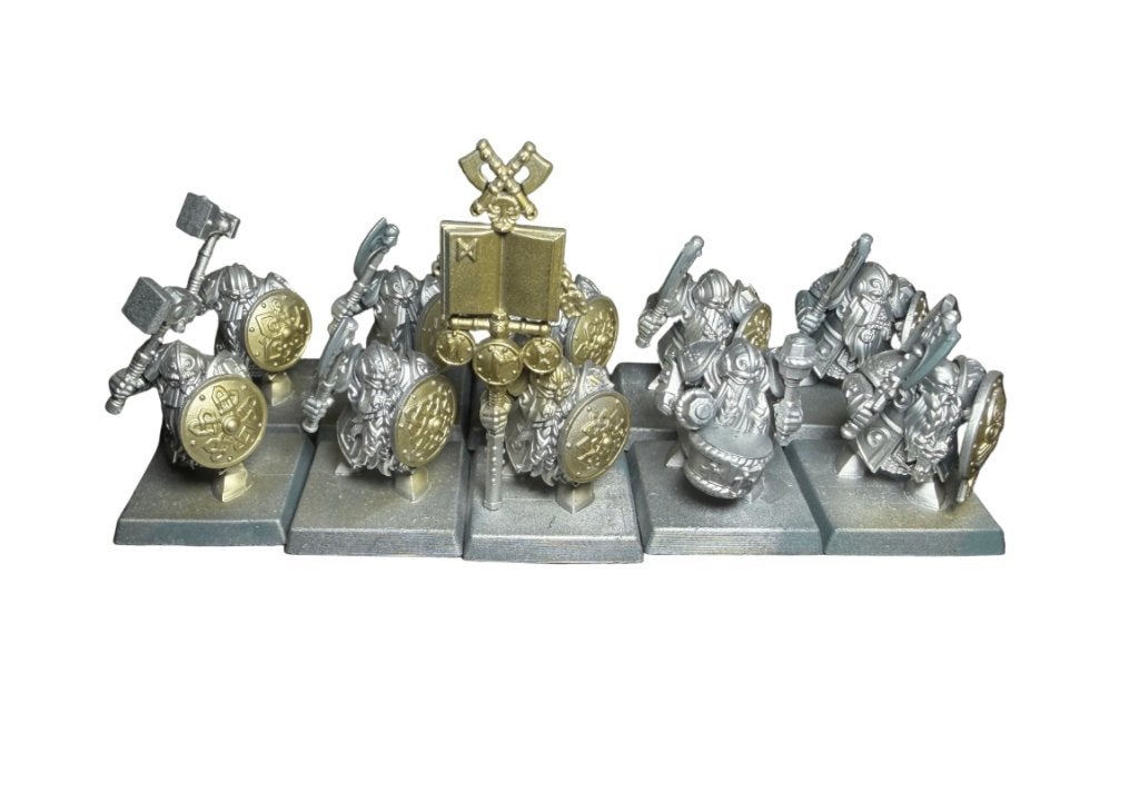 Warhammer Fantasy Old World Dwarf Ironbreakers, ., Warhammer, Ophalen of Verzenden, Zo goed als nieuw