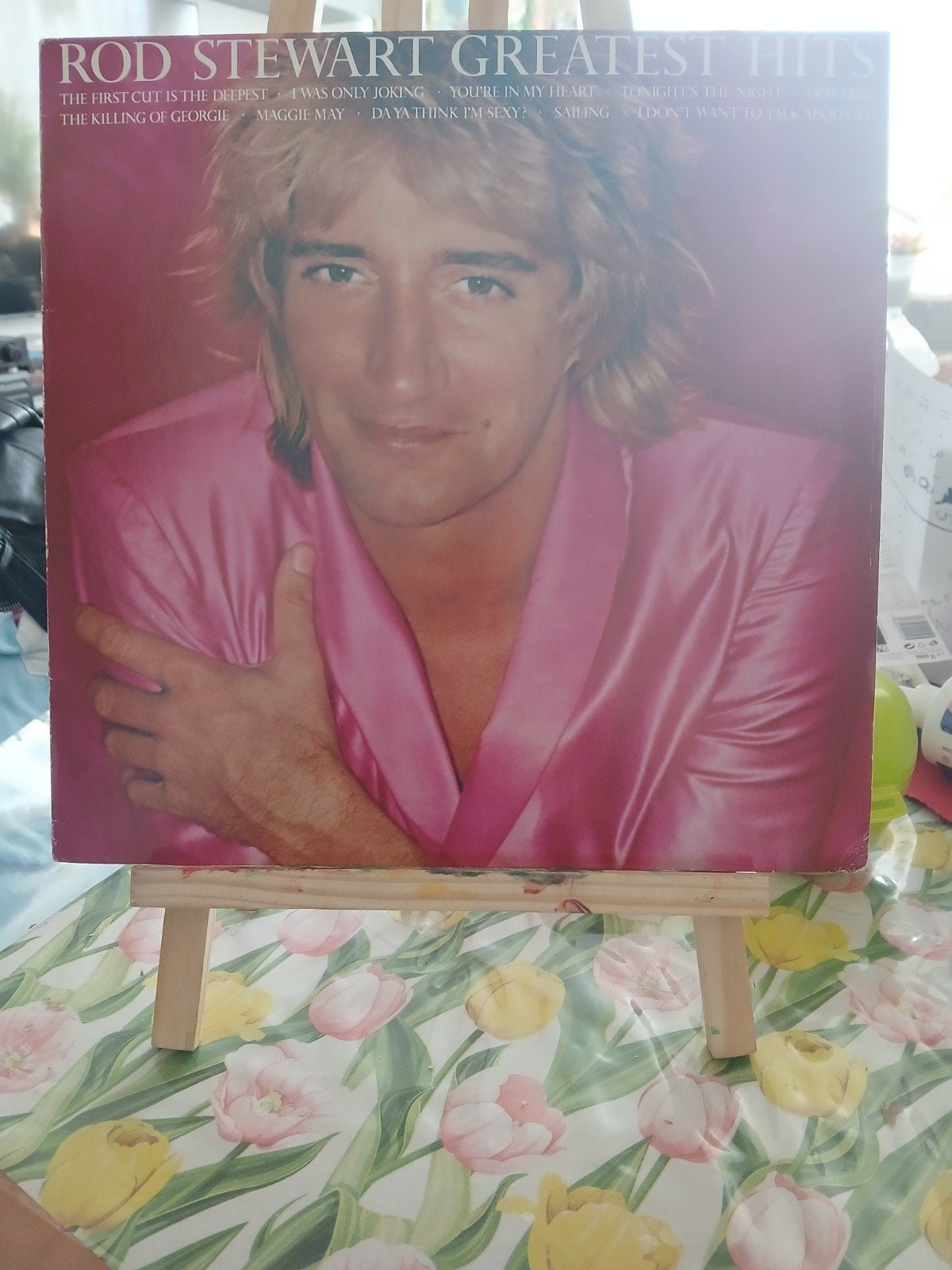 Rod Stewart - Greatest Hits LP (Pop/Rock), Ophalen of Verzenden, Gebruikt, Pop