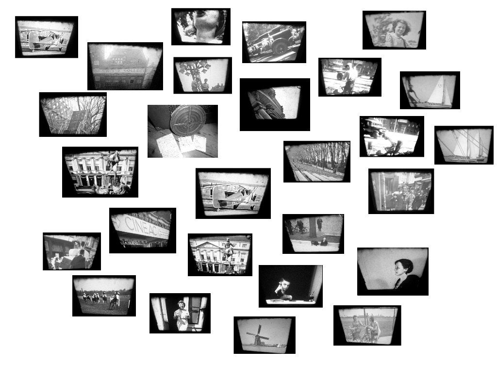 16mm film amateur - 1936 - Rotterdam Den Haag Amsterdam(?), Ophalen of Verzenden, 16mm film