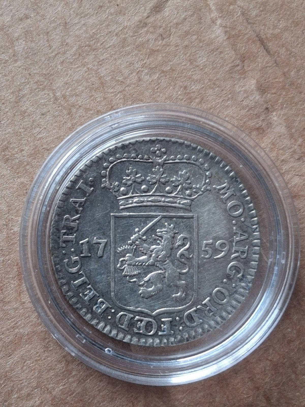 Muntmeesterpenning 1759 Utrecht, Ophalen of Verzenden, Vóór koninkrijk, Overige waardes