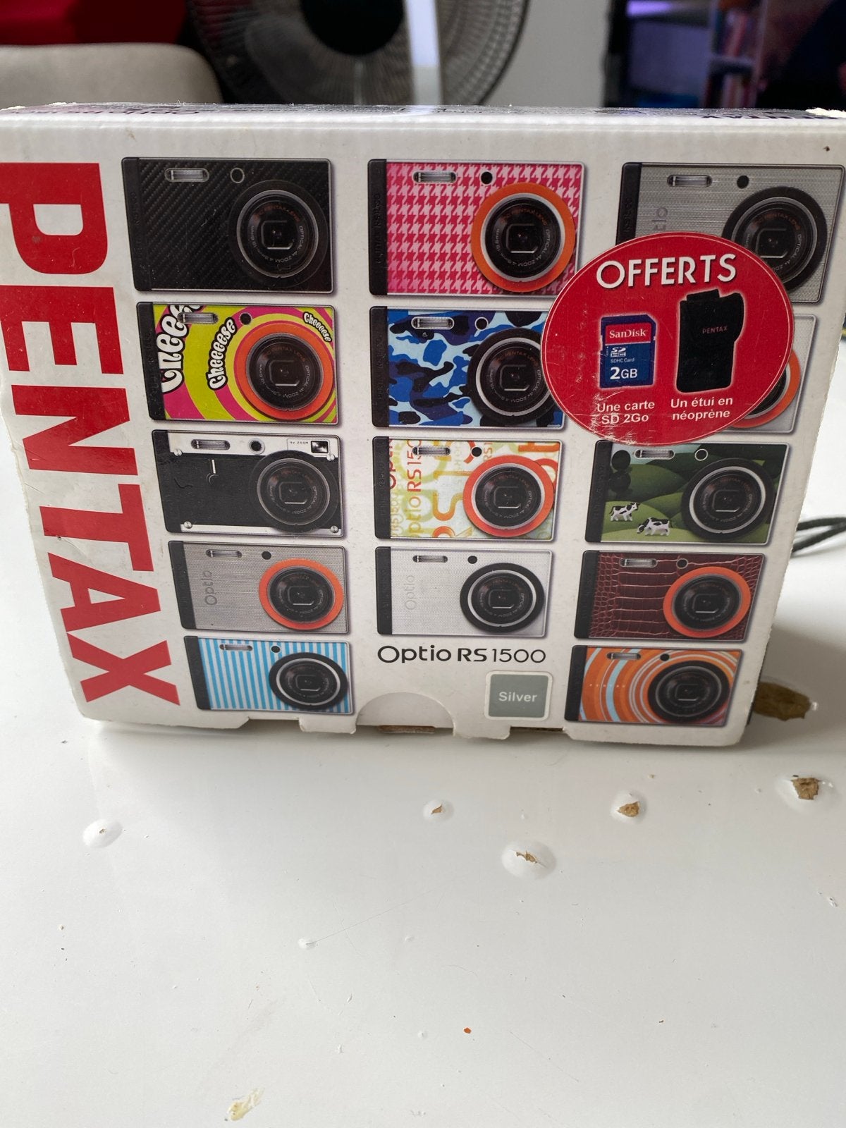 Pentax Optio RS1500 Compactcamera - Nieuw in doos, Audio, Tv en Foto, Fotocamera's Digitaal, Geheugenkaart, Nieuw, Ophalen of Verzenden