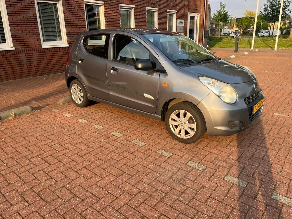 Suzuki Alto 1.0 2015-Airco-APK 11-2026-met lichte schade, Auto diversen, Schadeauto's, Ophalen, 996 cc, Handgeschakeld, Zilver of Grijs