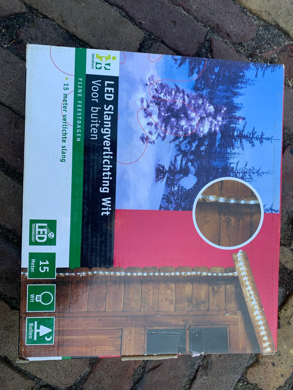 2 x LED slangverlichting 15 meter, Diversen, Kerst, Ophalen, Nieuw