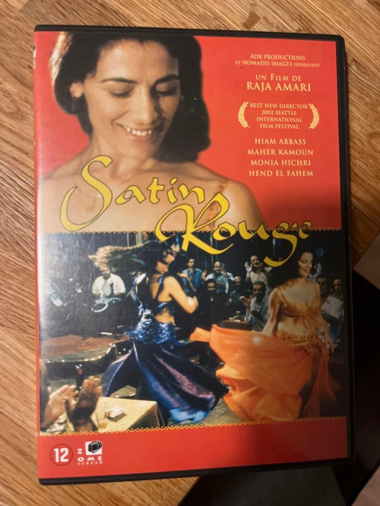 Satin Rouge DVD - Drama van Raja Amari, Vanaf 12 jaar, Ophalen of Verzenden, Gebruikt