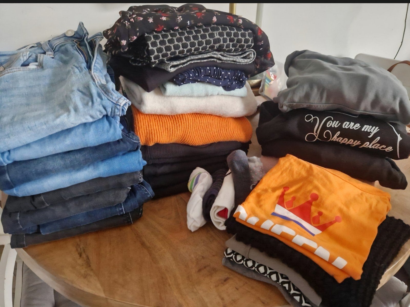 Kledingpakket met diverse maten. S/M/L, Ophalen of Verzenden, Zo goed als nieuw, Maat 38/40 (M)