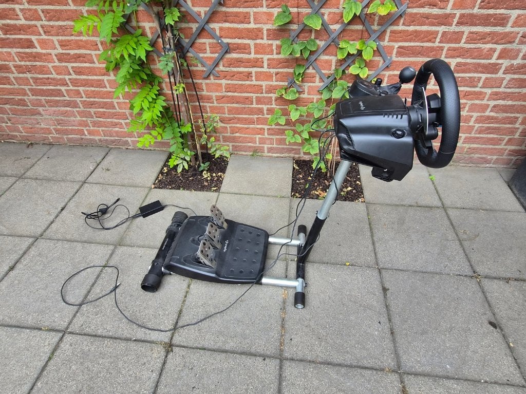 Logitech G29 racestuur met pedalen en Wheel Stand Pro, Ophalen, Gebruikt, Stuur of Pedalen, PlayStation 3