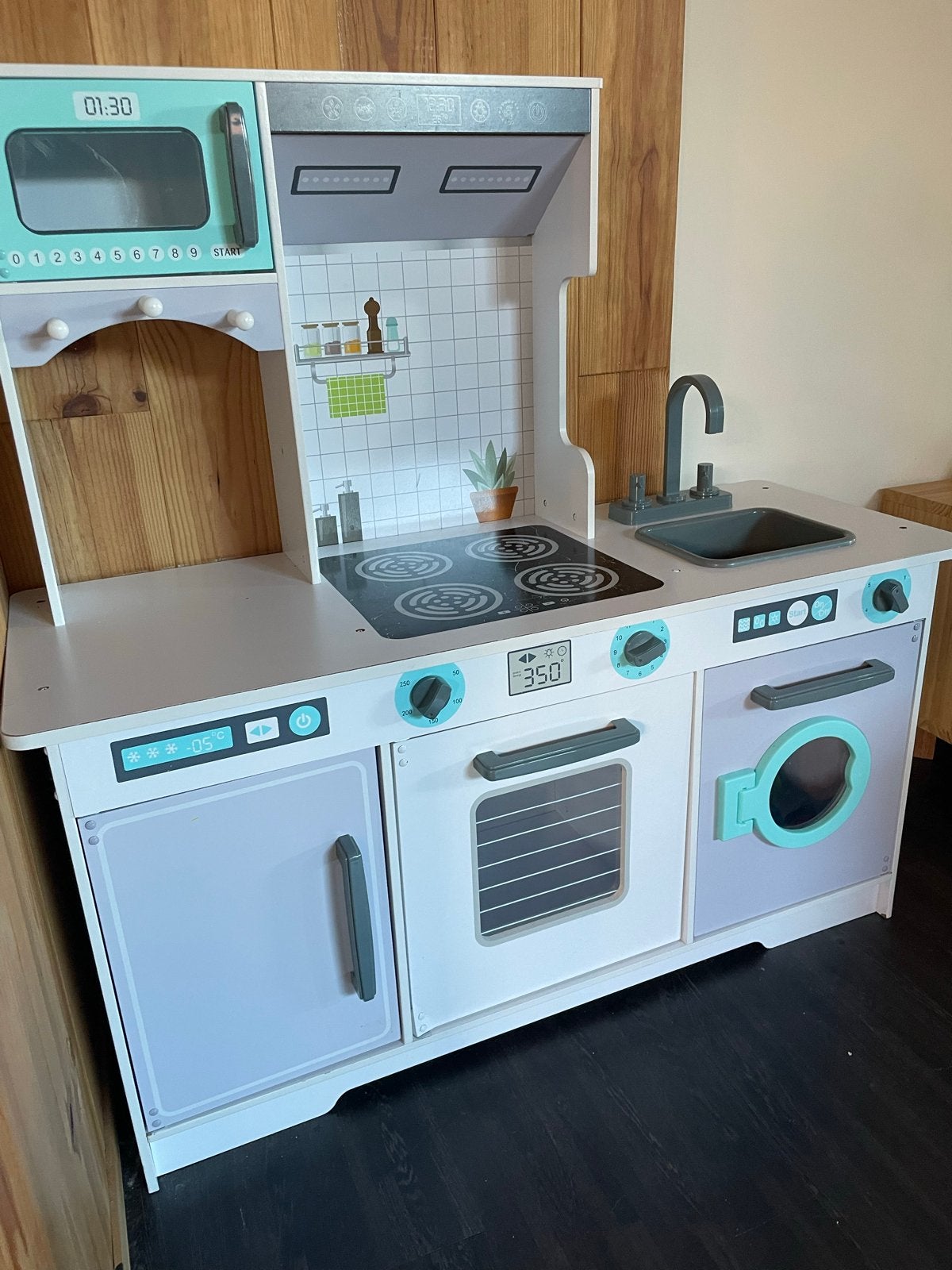Speelkeuken Bandits & Angels, Ophalen, Gebruikt, Hout, Speelkeuken