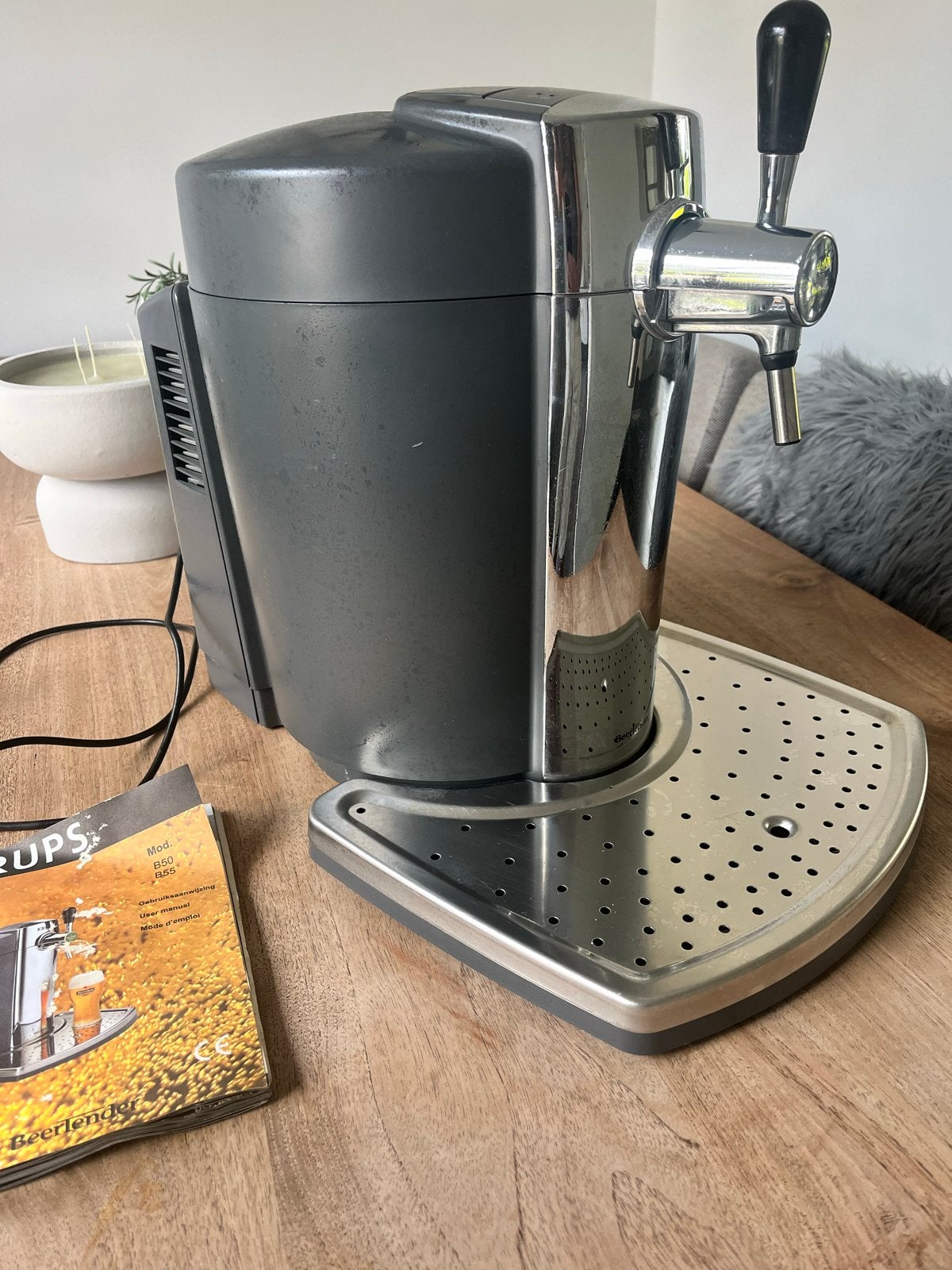 Krups BeerTender B90 thuistap, Witgoed en Apparatuur, Thuistaps, Ophalen, Gebruikt, Krups