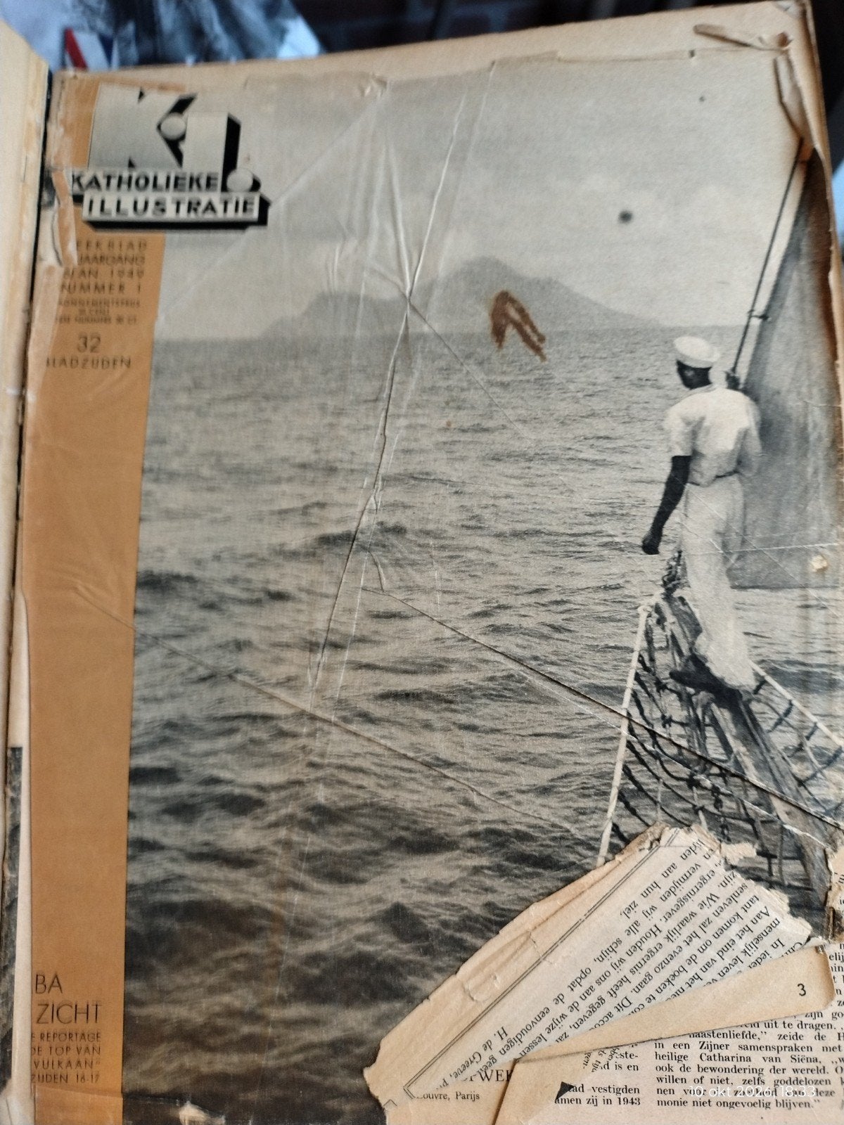 Katholieke Illustratie - Jaargang 1949, Nummer 32, Ophalen of Verzenden, Gelezen, Overige typen