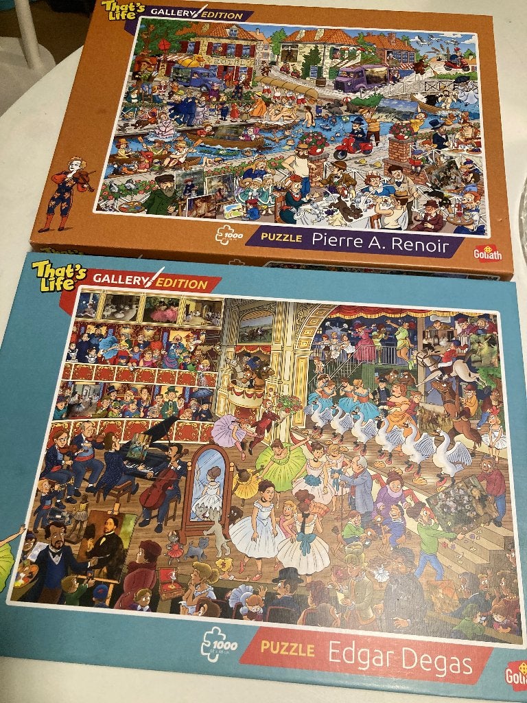 That’s Life Renoir & Degas, Ophalen, 500 t/m 1500 stukjes, Zo goed als nieuw, Legpuzzel