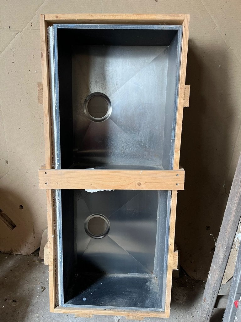 Spoelbak keuken, Ophalen, Nieuw, Overige materialen, Overige typen