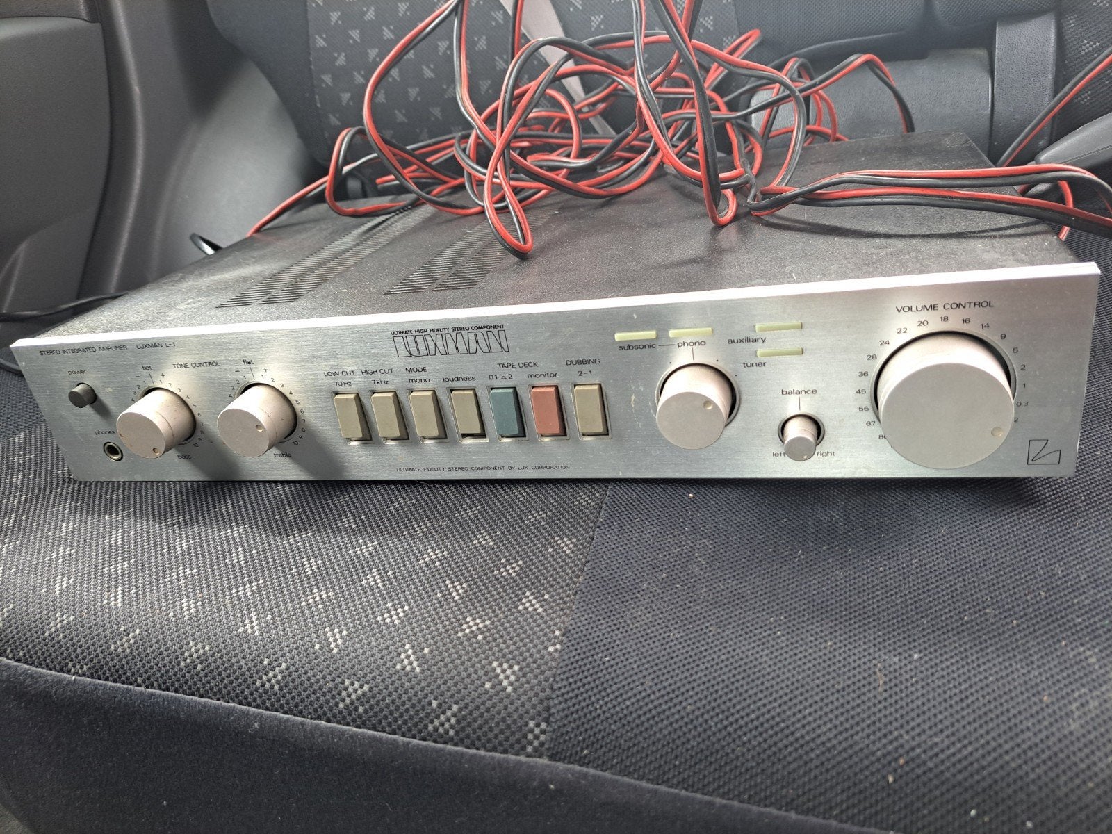 Luxman L-1 Stereo Geïntegreerde Versterker, Ophalen, Gebruikt, Overige merken