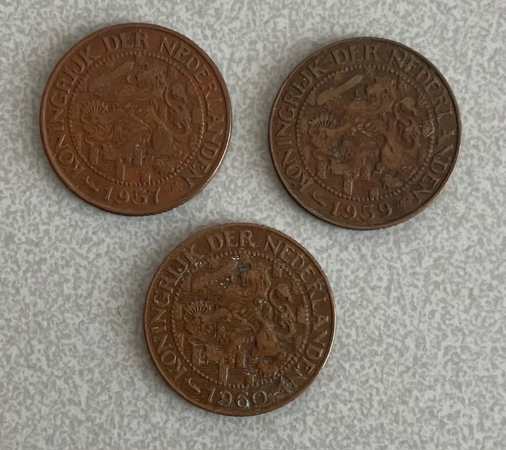 verzameling munten Suriname, Ophalen, Buitenland, Munten