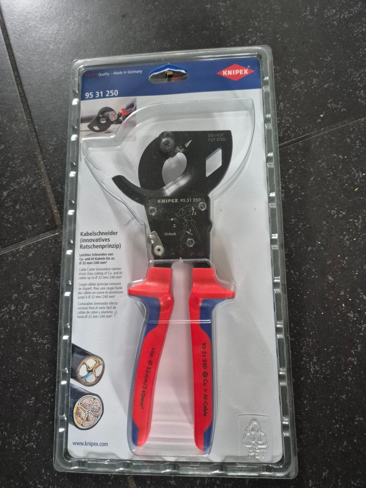 Knipex kabelschaar *nieuw in verpakking*, Ophalen of Verzenden